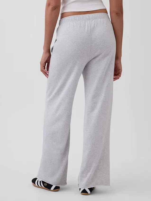 Pantalones de chándal de felpa Vintagesoft de corte ancho