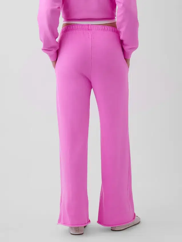 Pantalones de chándal de felpa Vintagesoft de corte ancho