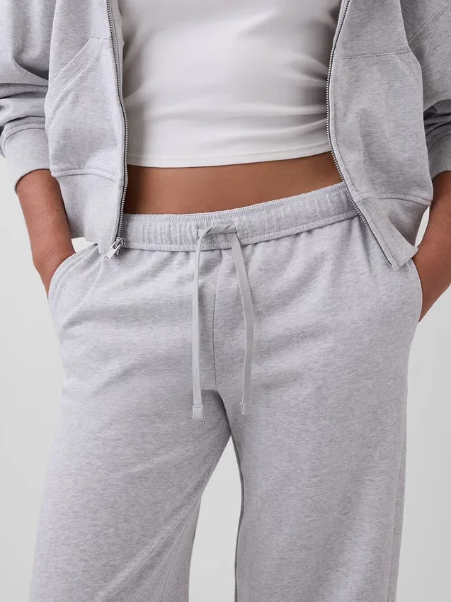 Pantalones de chándal de felpa Vintagesoft de corte ancho