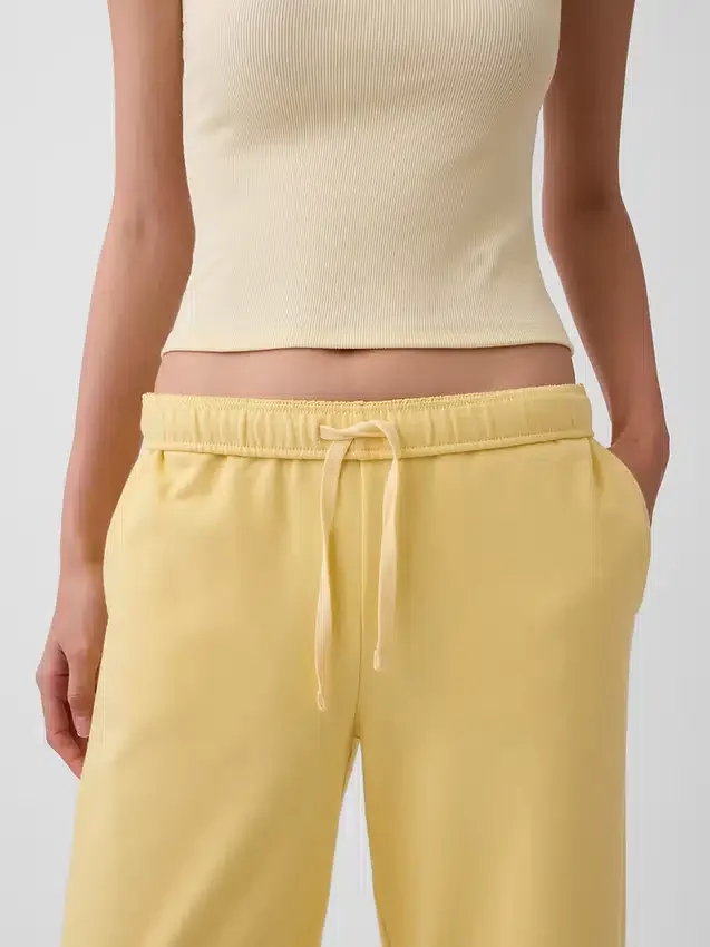 Pantalones de chándal de felpa Vintagesoft de corte ancho