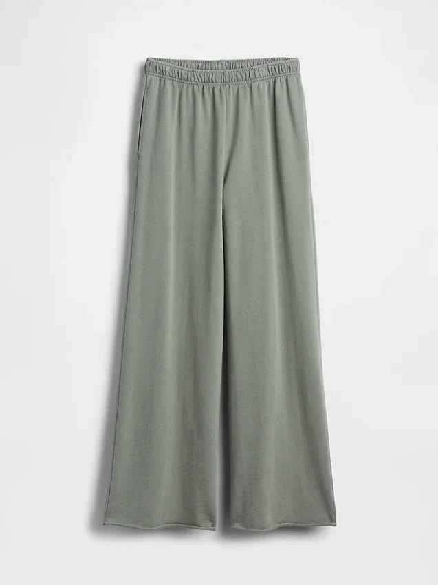 Pantalones de chándal de felpa Vintagesoft de corte ancho