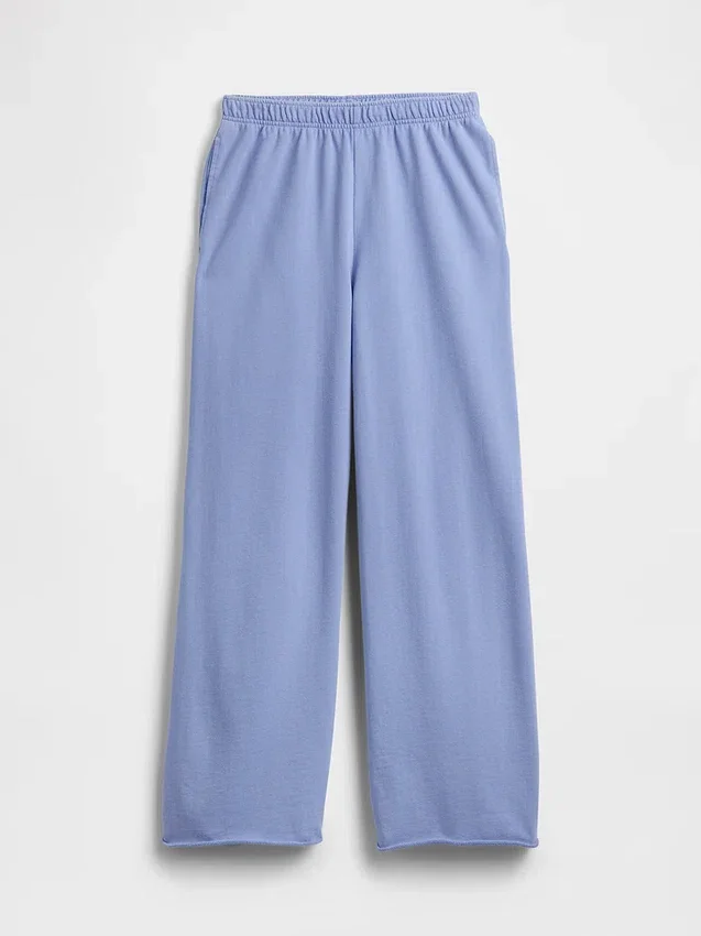 Pantalones de chándal de felpa Vintagesoft de corte ancho