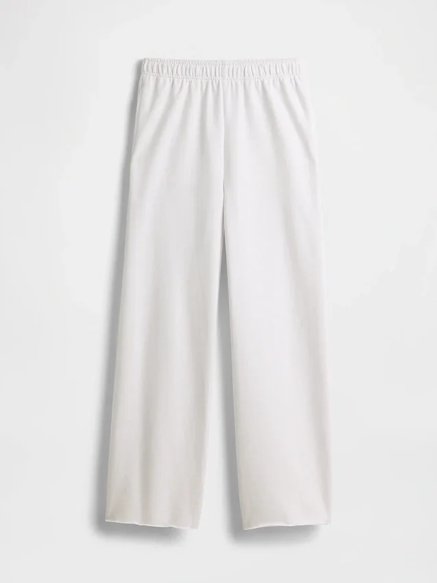 Pantalones de chándal de felpa Vintagesoft de corte ancho