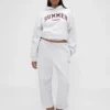 Pantalones de chándal GAP × Summer Fridays de tejido grueso y corte holgado con logotipo