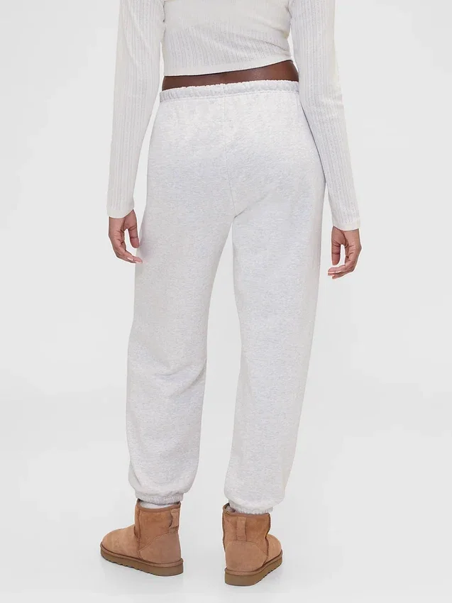 Pantalones de chándal GAP × Summer Fridays de tejido grueso y corte holgado con logotipo