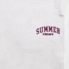 Pantalones de chándal GAP × Summer Fridays de tejido grueso y corte holgado con logotipo