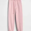 Pantalones de chándal GAP × Summer Fridays de tejido grueso y corte holgado con logotipo