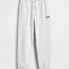 Pantalones de chándal GAP × Summer Fridays de tejido grueso y corte holgado con logotipo