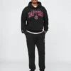 Pantalones de chándal gruesos con el logotipo de los Toronto Raptors de la NBA