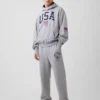 Pantalones de chándal gruesos «Team USA» para adultos