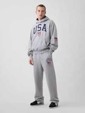 Pantalones de chándal gruesos «Team USA» para adultos