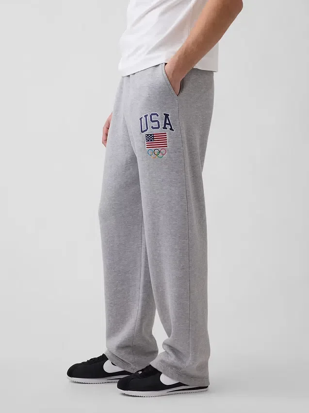 Pantalones de chándal gruesos «Team USA» para adultos