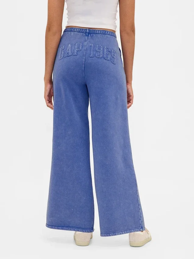 Pantalones de chándal holgados con logotipo Vintagesoft