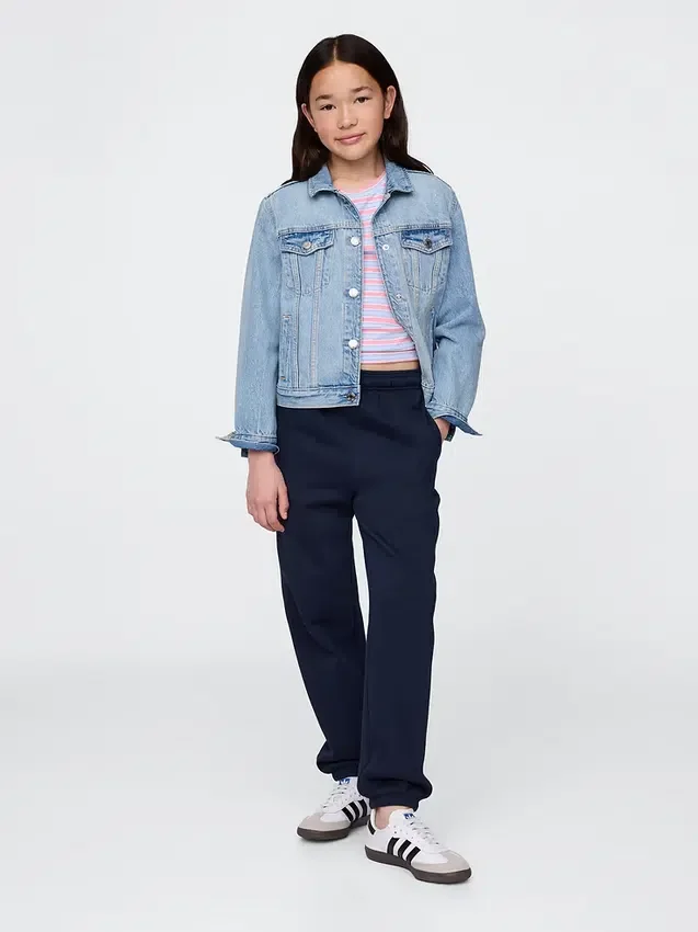 Pantalones de chándal holgados con logotipo Vintagesoft para niños