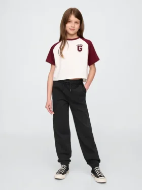Pantalones de chándal holgados con logotipo Vintagesoft para niños