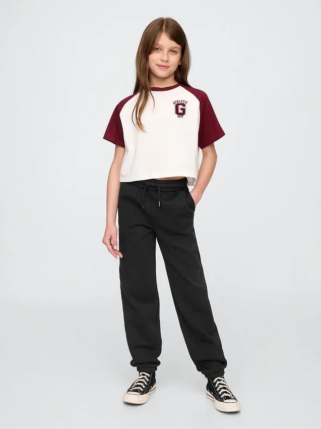 Pantalones de chándal holgados con logotipo Vintagesoft para niños