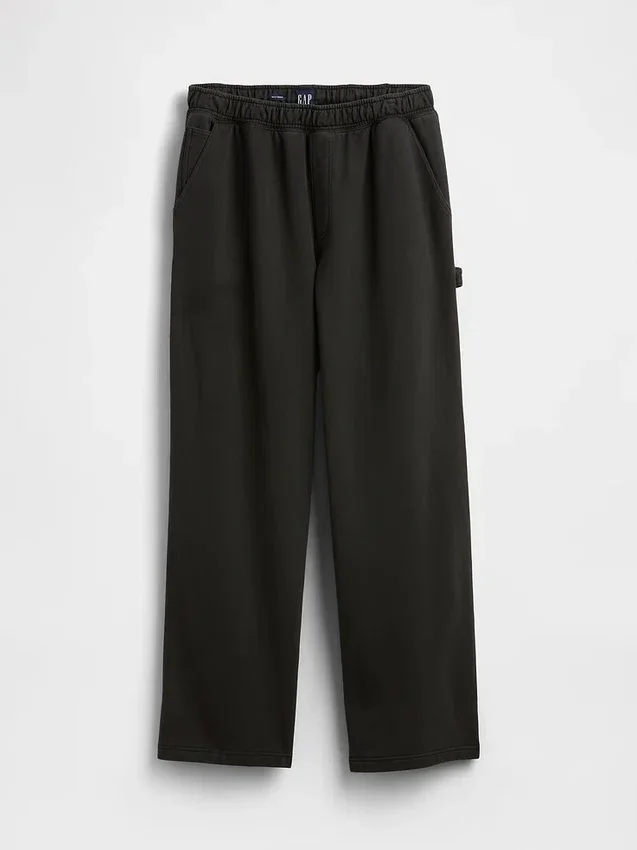 Pantalones de chándal holgados de carpintero de peso grueso para adulto