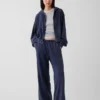 Pantalones de chándal holgados de felpa Vintagesoft de talle medio
