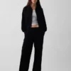 Pantalones de chándal holgados de felpa Vintagesoft de talle medio