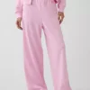 Pantalones de chándal holgados de felpa Vintagesoft de talle medio