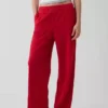Pantalones de chándal holgados de felpa Vintagesoft de talle medio