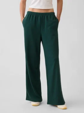 Pantalones de chándal holgados de felpa Vintagesoft de talle medio