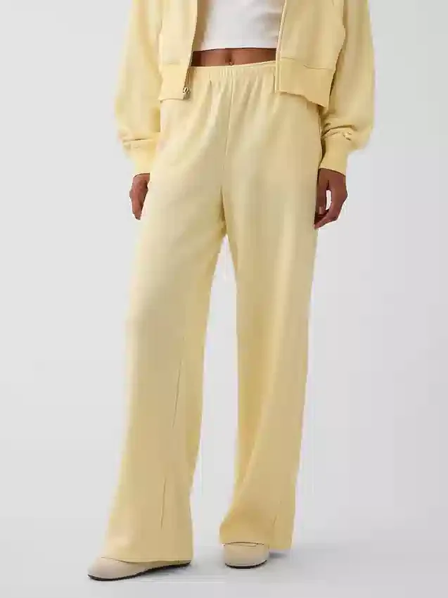 Pantalones de chándal holgados de felpa Vintagesoft de talle medio