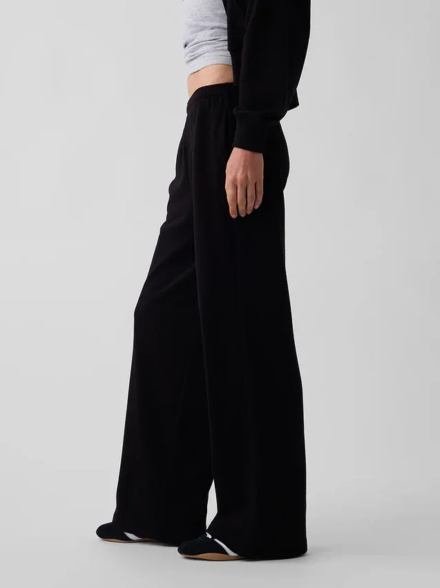 Pantalones de chándal holgados de felpa Vintagesoft de talle medio