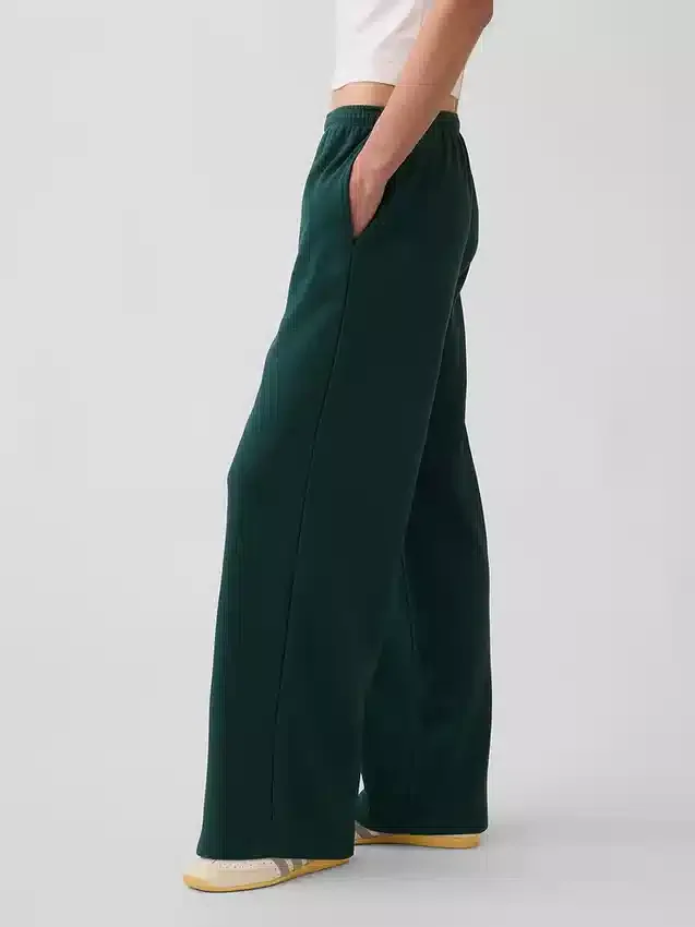 Pantalones de chándal holgados de felpa Vintagesoft de talle medio