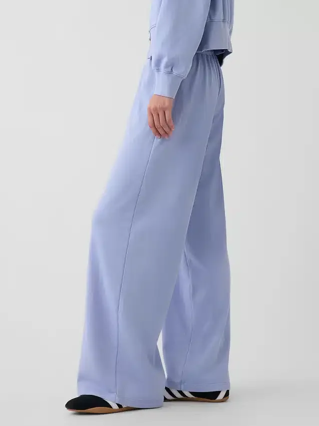 Pantalones de chándal holgados de felpa Vintagesoft de talle medio