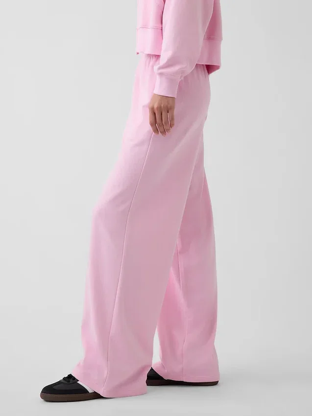 Pantalones de chándal holgados de felpa Vintagesoft de talle medio