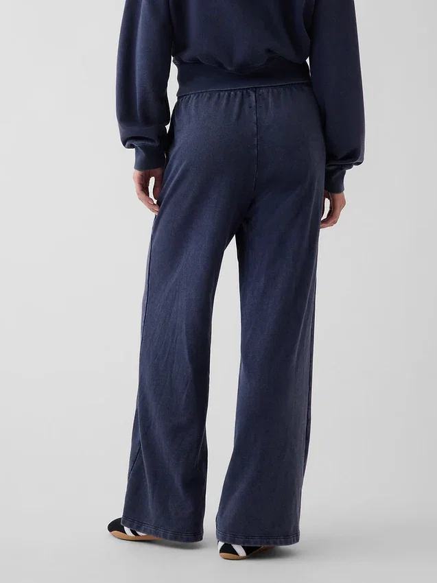 Pantalones de chándal holgados de felpa Vintagesoft de talle medio