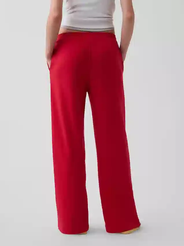 Pantalones de chándal holgados de felpa Vintagesoft de talle medio