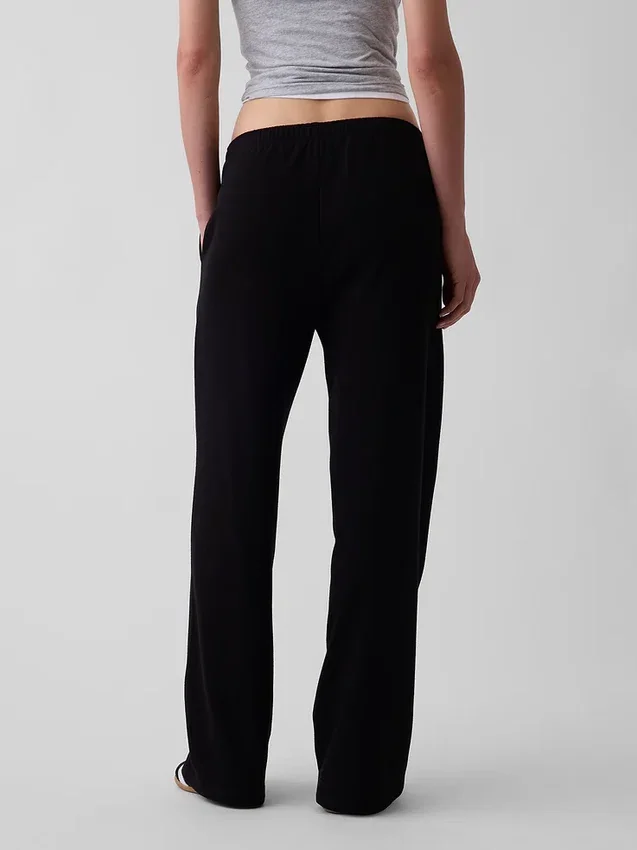Pantalones de chándal holgados de felpa Vintagesoft de talle medio