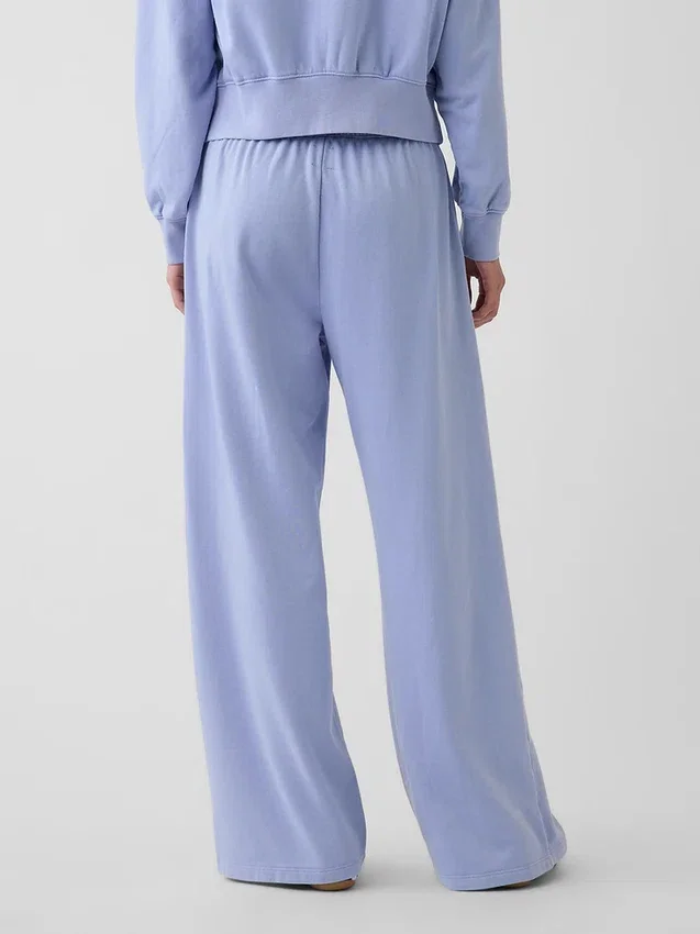 Pantalones de chándal holgados de felpa Vintagesoft de talle medio