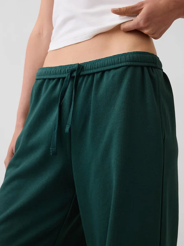 Pantalones de chándal holgados de felpa Vintagesoft de talle medio