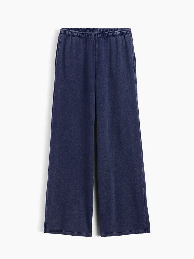 Pantalones de chándal holgados de felpa Vintagesoft de talle medio
