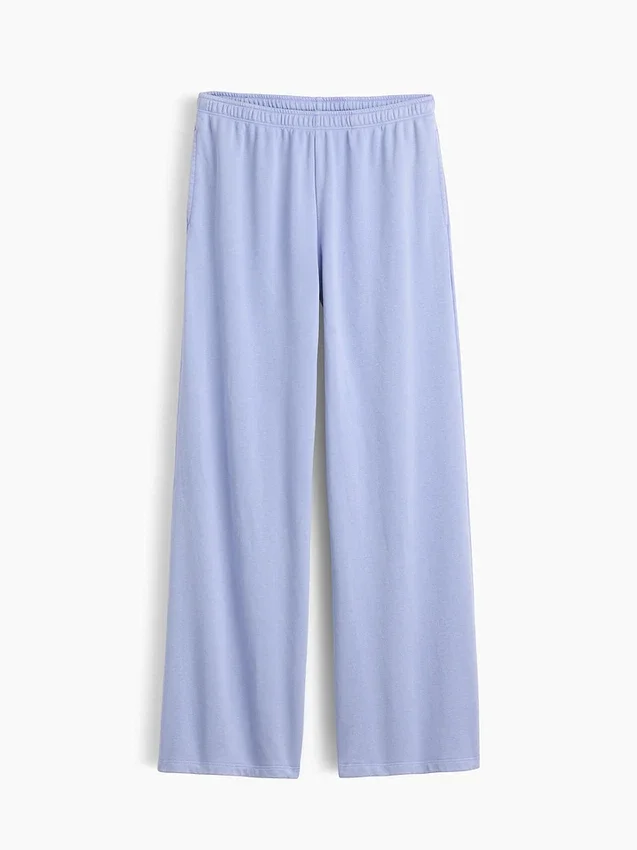 Pantalones de chándal holgados de felpa Vintagesoft de talle medio