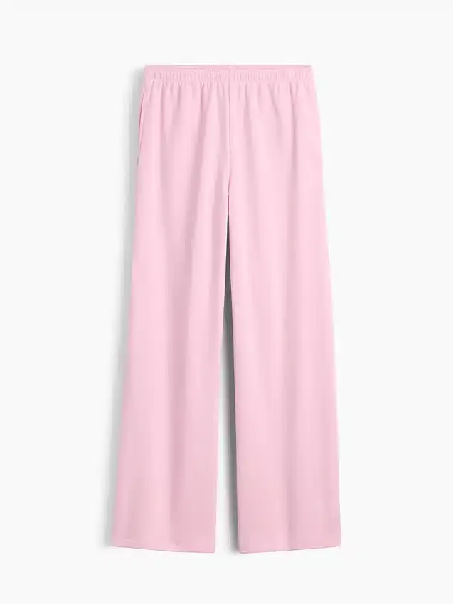 Pantalones de chándal holgados de felpa Vintagesoft de talle medio