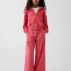 Pantalones de chándal holgados de felpa Vintagesoft para niños