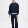 Pantalones de chándal holgados de peso grueso para adultos
