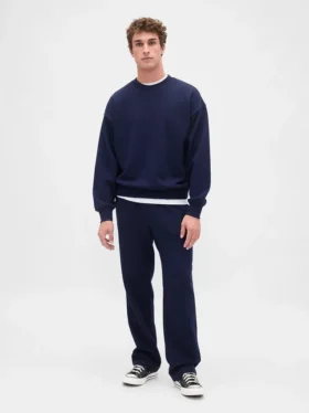 Pantalones de chándal holgados de peso grueso para adultos