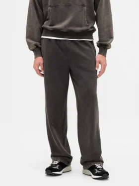 Pantalones de chándal holgados de peso grueso para adultos