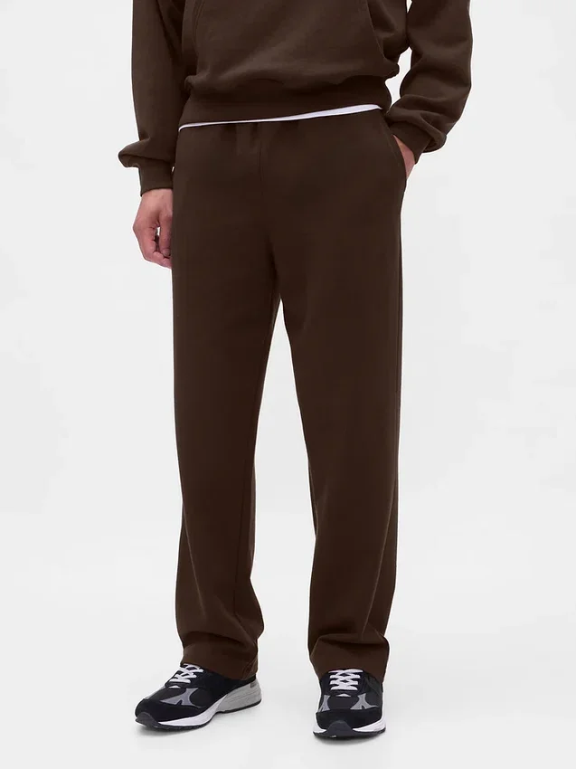 Pantalones de chándal holgados de peso grueso para adultos