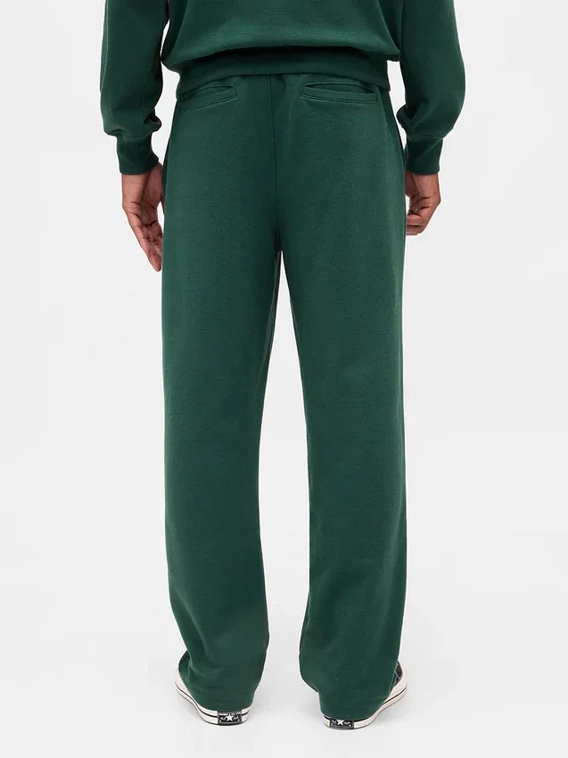 Pantalones de chándal holgados de peso grueso para adultos