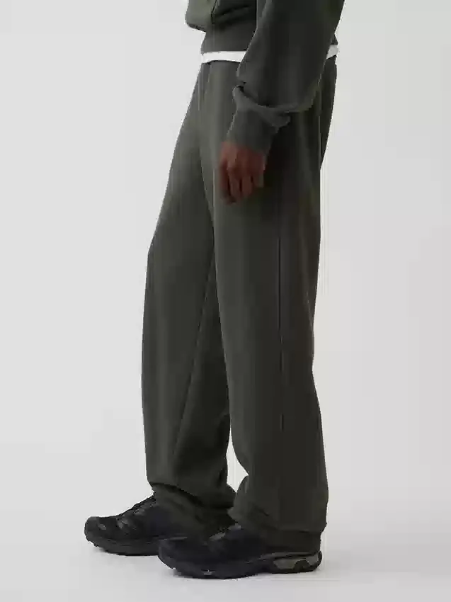 Pantalones de chándal holgados de peso grueso para adultos