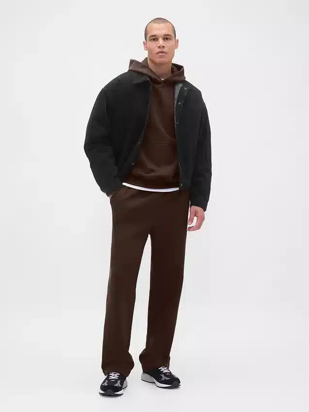 Pantalones de chándal holgados de peso grueso para adultos