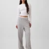 Pantalones de chándal holgados de peso grueso para adultos