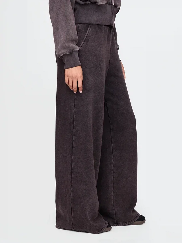 Pantalones de chándal holgados de pierna ancha Vintagesoft