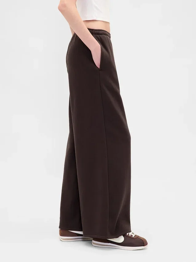Pantalones de chándal holgados de pierna ancha Vintagesoft